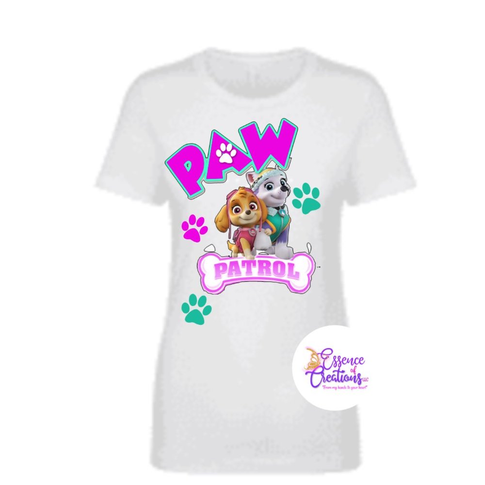 Girls Paw Patrol tshirt